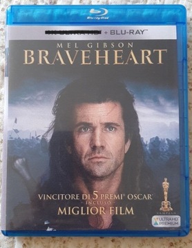 Film BRAVEHEART Waleczne serce Blu-Ray x2 reg.A En