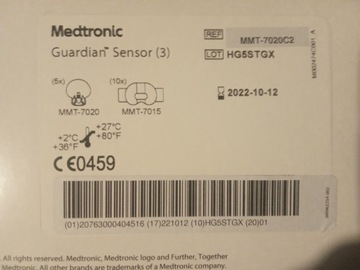 Medtronic Guardian Sensor 3 MMT-7020