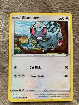 Karta Pokemon Glameow