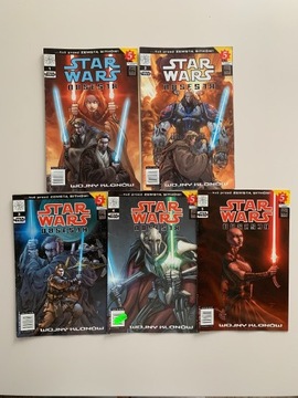 Komiksy Star Wars Wojny Klonów 1-5