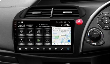 Radio android 9.1" 4+64 HONDA CIVIC VIII UFO 05-11