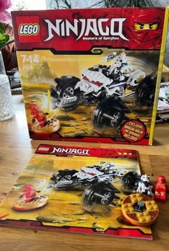 LEGO Ninjago 2518 Quad Nuckala komplet