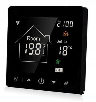 REGULATOR TERMOSTAT STEROWNIK CYFROWY LCD 16A WIFI