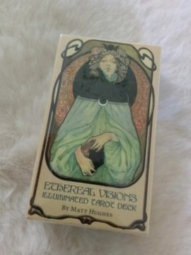 Nowe karty gra Tarot deck seria etherical visions astrologia magia z metką