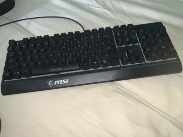 klawiatura gamingowa msi