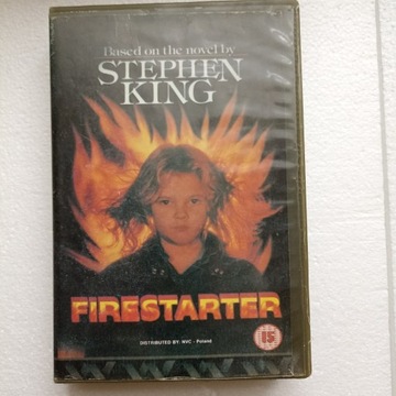 Firestarter - Kasety Wideo Kasety Vhs