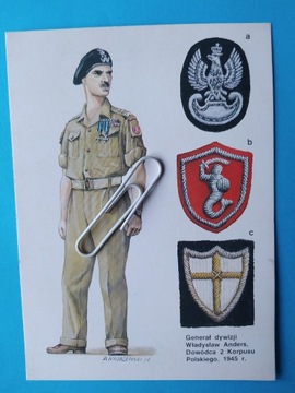 Generał Dywizji W. Anders 2 Korpus 1945