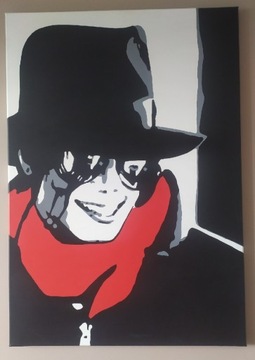 Obraz na płótnie 70x100 cm Michael Jackson