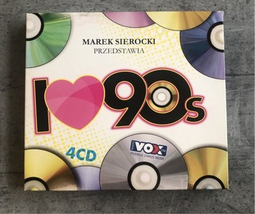 Marek Sierocki przedstawia I Love 90’s 4 Cd - s.bd