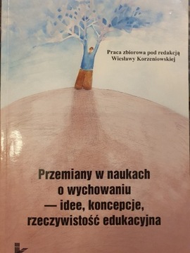 Przemiany w naukach o wychowaniu