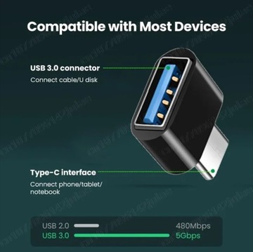 Adapter typu C do USB 3.0