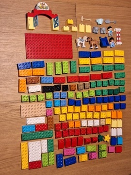 klocki LEGO DUPLO MIX, kucyki, koniki, 1,6kg