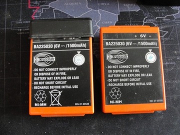 Baterie HBC Radiomatic BA225030 2 sztuki używane