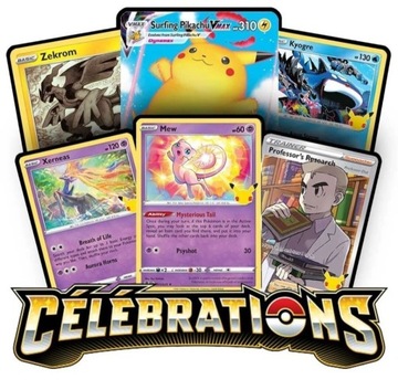 Zestaw Pokemon Celebrations baza 25th Anniversary 