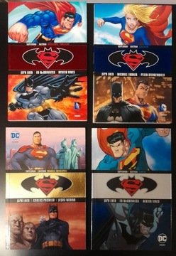 SUPERMAN I BATMAN TOMY 1-4