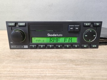 Radio Skoda Music System 303 Octavia Fabia z kodem