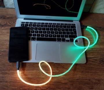 Kabel do telefonu USB-C RGB