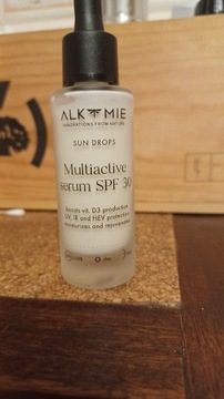 Serum ochronne i serum 2 w 1 SPF30 / 30ml / Alkmie