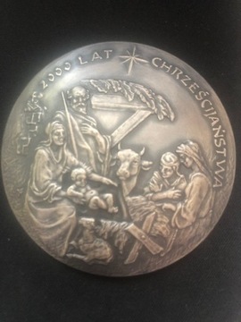 medal "2000 lat Chrześcijaństwa" - rzadki