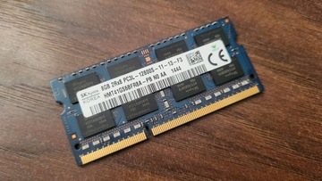 SK Hynix 8GB DDR3 PC3L-12800S 1600MHz SO-DIMM