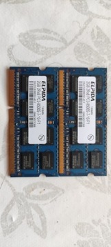 Pamięć RAM do laptopa DDR3 2x2gb