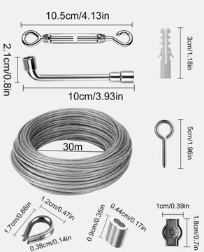 30m zestaw ogrodniczy