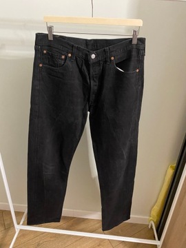 Levis 501 czarne vintage