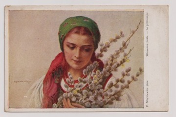 P. Stachiewicz 1925r wiejska Piękności Wiosna