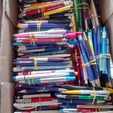kolekcja długopisów