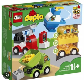 Lego duplo 10886 moje pierwsze pojazdy