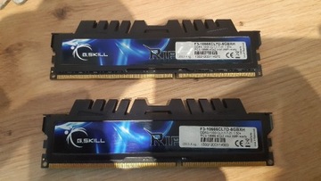 Pamięć RAM 2x 4GB para G.SKILL DDR3 1333 CL7