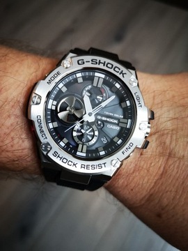 Solarny Zegarek Casio G-Shock GST-B100-1AER 53mm