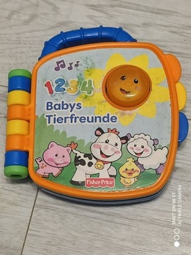 Książeczka Grająca Liczymy Zwierzątka Fisher-price