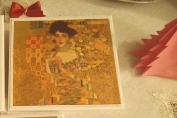 obrazek portret Adeli Gustaw Klimt 