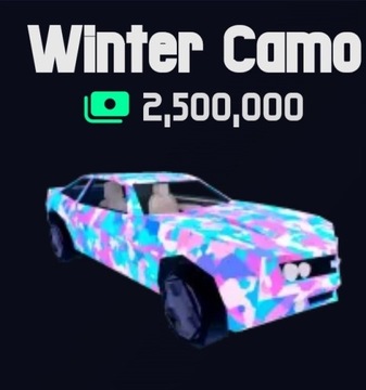 Winter camo Jailbreak Roblox