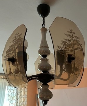 lampa wisząca - żyrandol (5 żarówek)