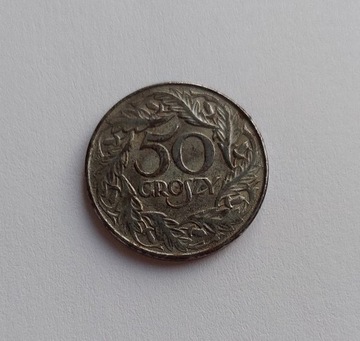 50 groszy  1938 r. Fe - żelazo -Genaralna Gubernia