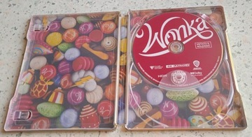 wonka 4k steelbook po polsku jak nowe nieużywane