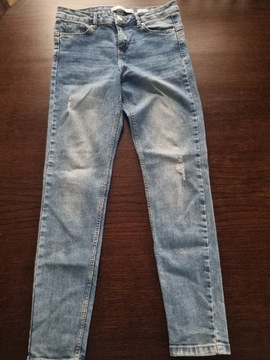 Ekstra jeansy Sinsay jak nowe skinny 36 okazja 