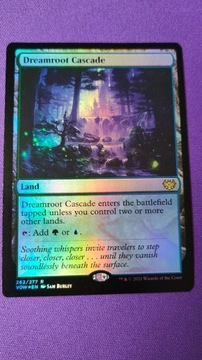 Karta MTG: Dreamroot Cascade Folia