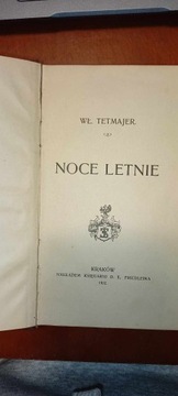 Noce Letnie, Władysław Tetmajer, 1902