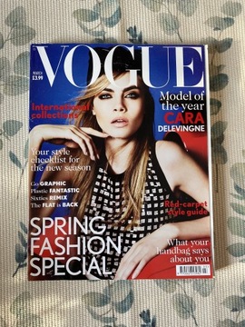 Vogue UK March 2013 Wielka Brytania Delevingne 