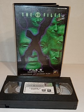 Z Archiwum X FILE 6 Władczy plan VHS 