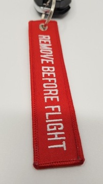 Brelok Remove Before Flight HAFT kultowa zawieszka