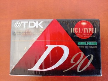 Kaseta magnetofonowa TDK D 90