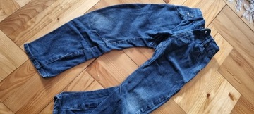 NEXT spodnie jeansowe chłopięce granatowe 128 7L