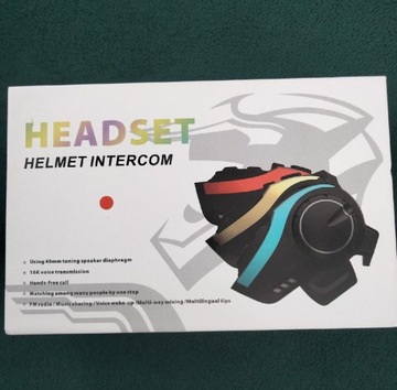 Intercom Zestaw słuchawkowy Bluetooth Helmet  
