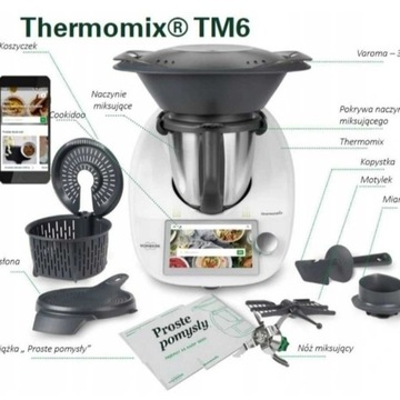 Thermomix TM6+Cookido 7m+gratis