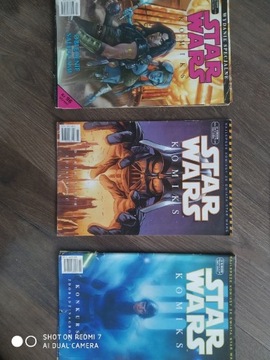 Star Wars komiksy zestaw 3 sztuki