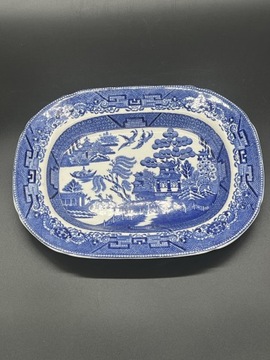 Wedgwood Staffordshire Blue Willow vintage England